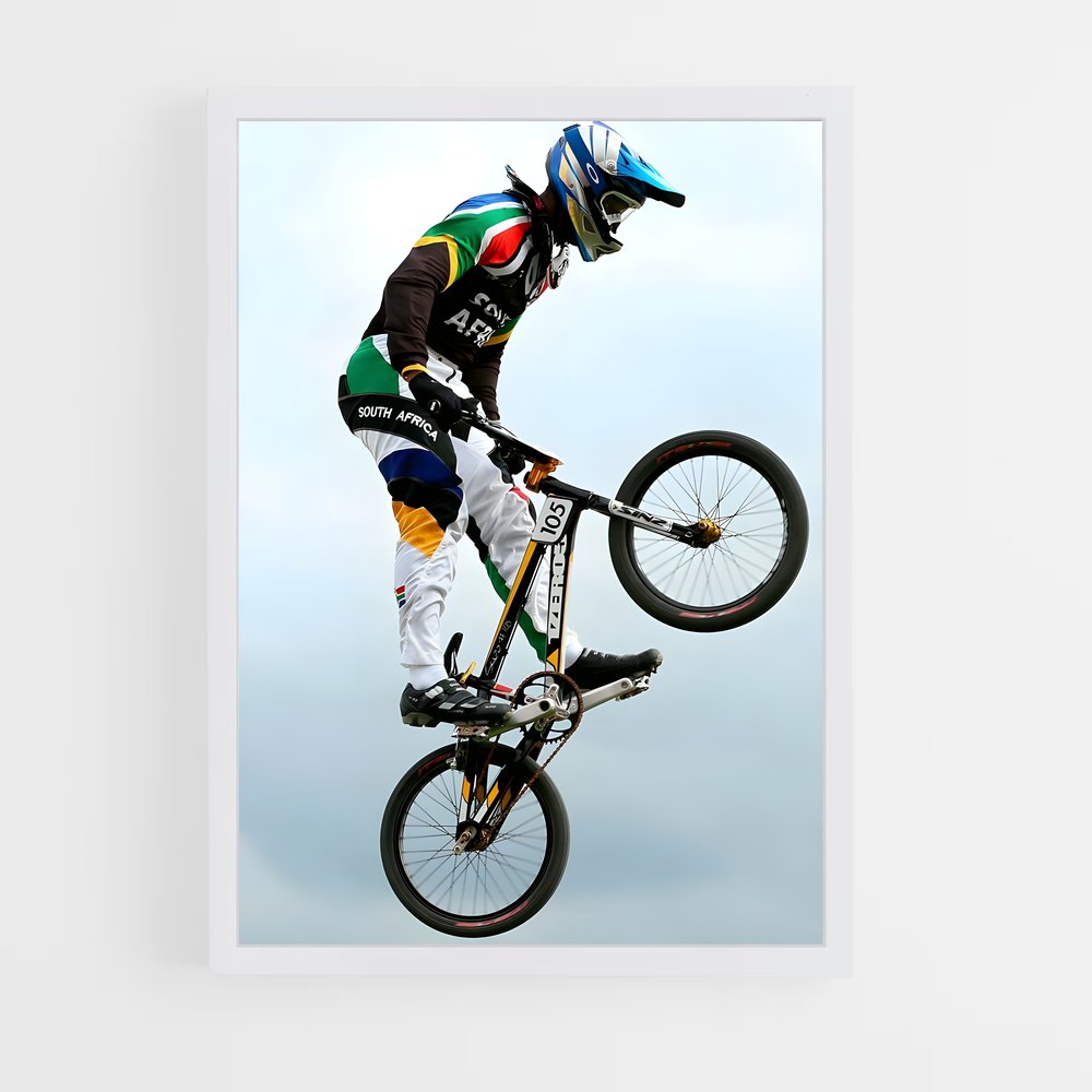 Poster Olympics bmx (vue 3)